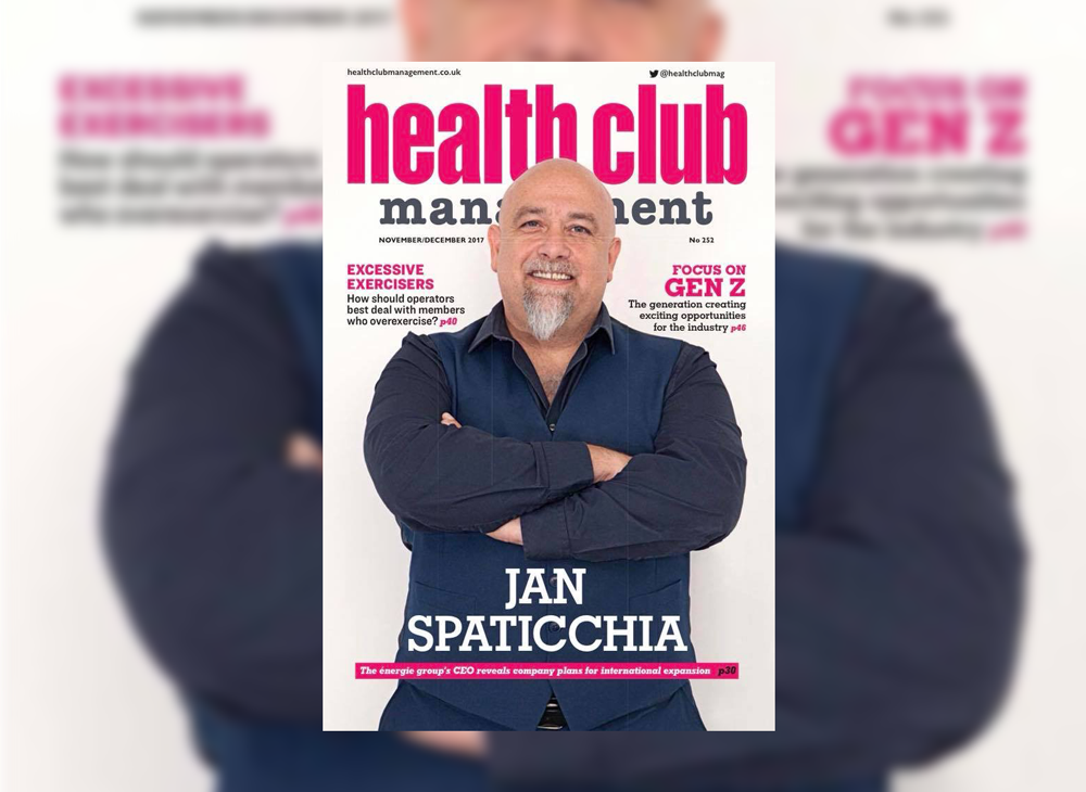 énergie Is Front Page News in Health Club Management